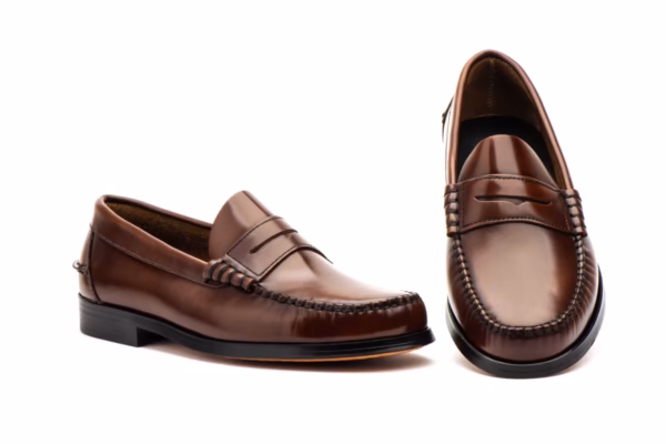 Penny loafers tan