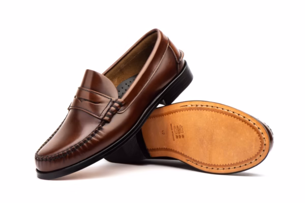 Penny loafers tan