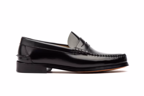 Penny loafers zwart