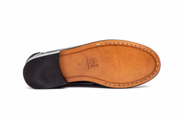 Penny loafers zwart
