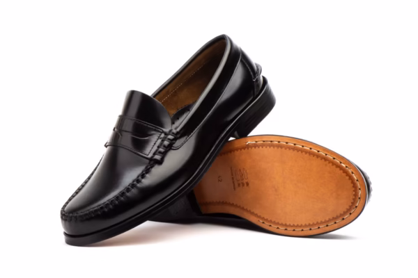 Penny loafers zwart