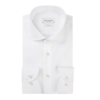 Overhemd - Wit - Slim Fit - Fine Twill (laatste maat: 43)