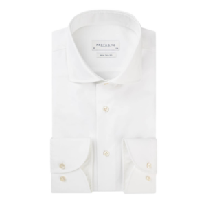 OVH-06-00 Overhemd - Wit - Slim Fit - Royal Twill