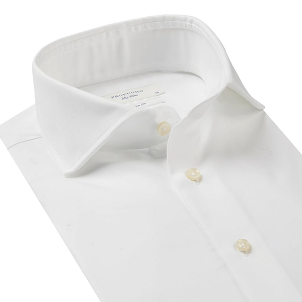 Overhemd - Wit - Slim Fit - Royal Twill