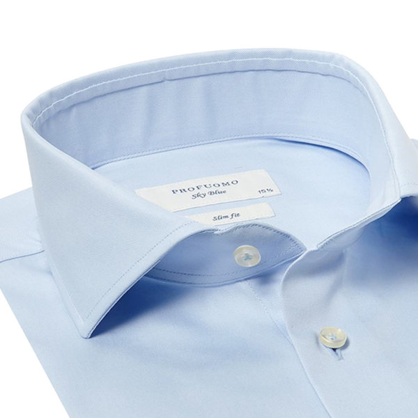 Overhemd - Blauw - Slim Fit - Royal Twill