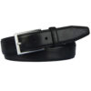 Zwarte leren riem