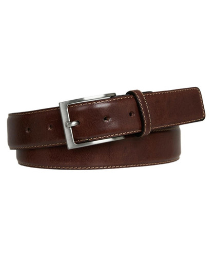 Klassieke riem donkerbruin