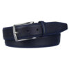 Klassieke donkerblauwe riem
