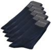 SK-021-5PACK Sokken donkerblauw 5-pack