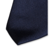 Zijde stropdas donkerblauw