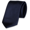 Zijde stropdas donkerblauw
