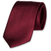 Zijde stropdas bordeaux
